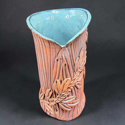 Vaso corteccia albero ceramica