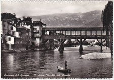 BASSANO DEL GRAPPA - VICENZA - IL PONTE VECCHIO SUL BRENTA -22423-