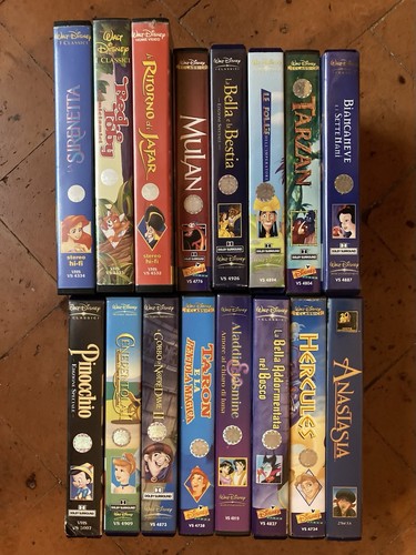 Lotto vhs walt disney - 16,