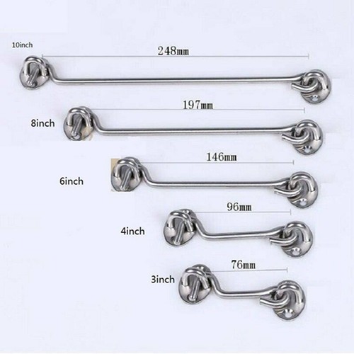 Gancio cabina acciaio inox - , e