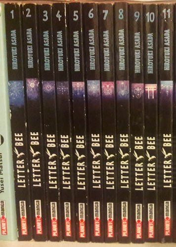 Manga letter bee 11 volumi - -,