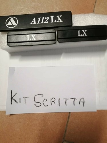 A112 scritta laterale e -  a112,