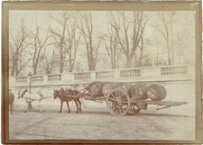 FRANCE Circa 1905 transport of