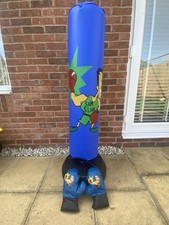 Boxing Club "Sam Slam" 150 cm sacco da boxe autoportante con guantoni da boxe