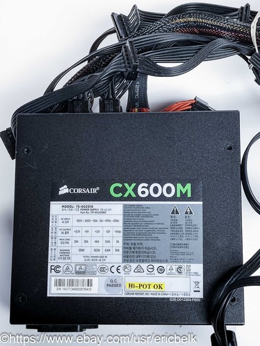 Corsair cx600m 002018 - corsair,