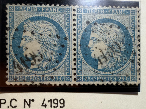 Timbre paire du - n°60,
