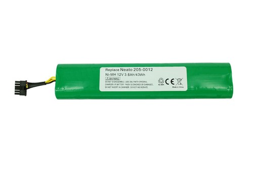 Batteria 12v 3600mah per neato - 12v,