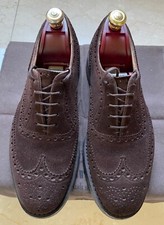 CHURCH'S Stringata oxford FARFIELD in camoscio marrone | Taglia UK 9 - EUR 43