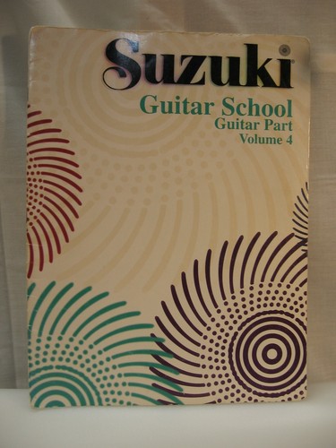 Suzuki guitar school vol - suzuki, 4