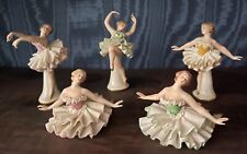 Ceramica Capodimonte Vintage -n.5 Ballerine- firmate G. Cappè, in buono stato.