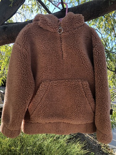 Giacca con cappuccio sherpa