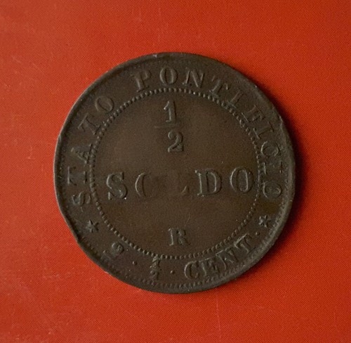 Soldo 1867 vaticano - soldo, stato