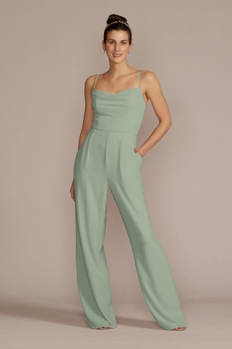 Tuta david bridal chiffon - tuta, david's