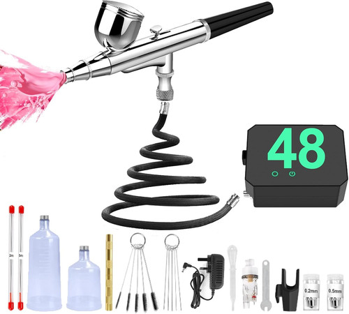 Kit aerografo nail art - kit,