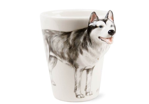 Blue witch handmade coffee mug - handmade,