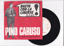 Disco 45 Giri Pino Caruso Duo di Piadena Basta con La Libertà SCD6 #