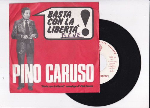 Disco giri pino - giri, caruso