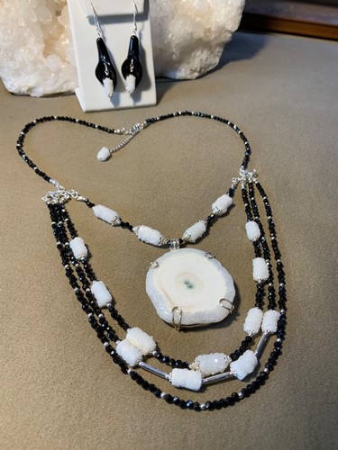 Set orecchini collana - set, spinello