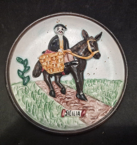 Piatto ceramica sicilia - piatto,
