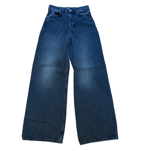Jeans zara gamba larga - jeans, donna