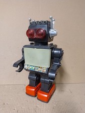 robot giocattolo anni 1980 Vintage vecchia bambola per bambini giocattolo robot 