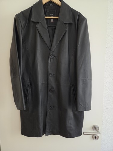 Cappotto vintage vera - , pelle