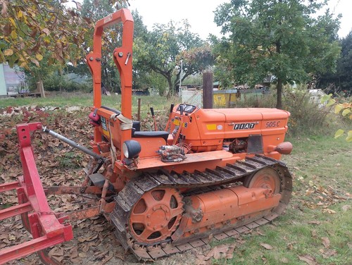 Trattore cingolato fiat 505c - trattore,