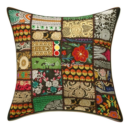 Copricuscino vintage patchwork - copricuscino,