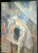 MARIO MADIAI olio su tela cm 100x70 firmata 