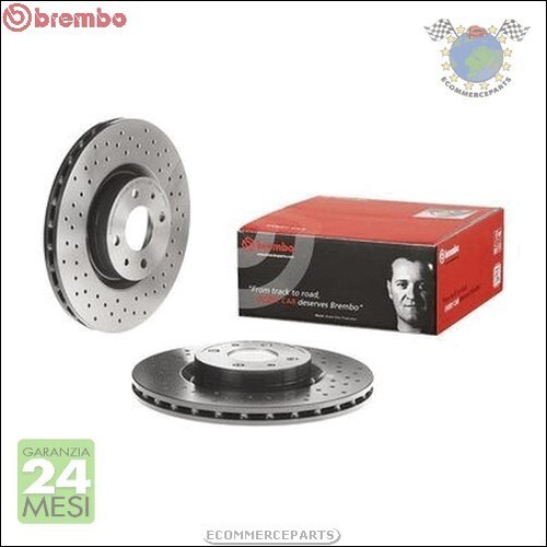 Kit coppia dischi freno - , brembo