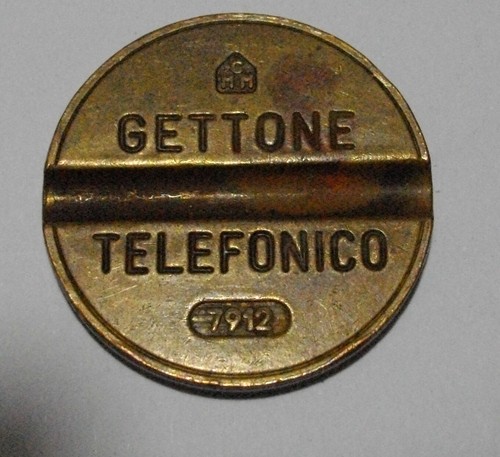 Gettone telefonico sip 7912 - gettone,