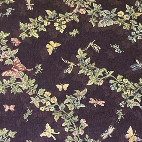 Tessuto burch audrey plum - audrey,