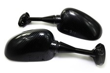 Paio specchietti carbonio look - specchietti,