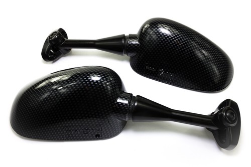 Paio specchietti carbonio look - specchietti,