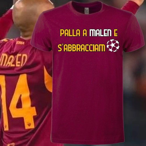 Shirt roma fan made - malen, 14