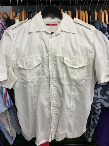 Prada white short - white, sleeved