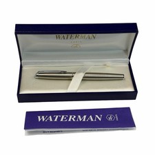 Waterman Brushed chrome