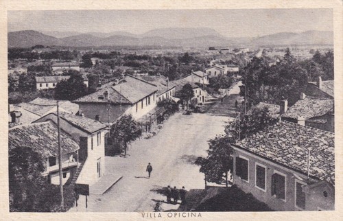 Cartolina trieste villa - cartolina, di