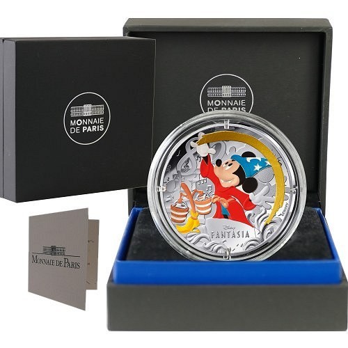Moneta argento 999 - , francia