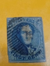 Timbre Ancien 1850 Léopold