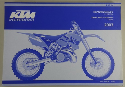 Catalogo parti telaio ktm 250 - parti,