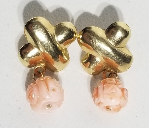 Orecchini vintage oro - orecchini, 14k