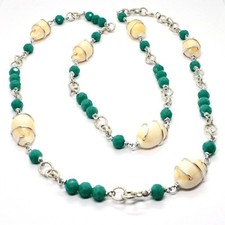 COLLANA IL ALLUMINIO LUNGA 90