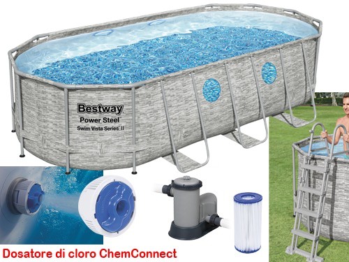 Piscine steel vista - piscine, ratt