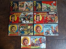 Ray Fox, Aquila Rossa, Bufaletto Bill. Fumetti Striscie Anni'50 Lotto