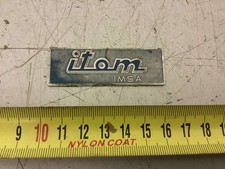 targhetta in alluminio carter