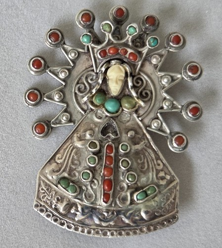 Spilla madonna sterling - madonna,