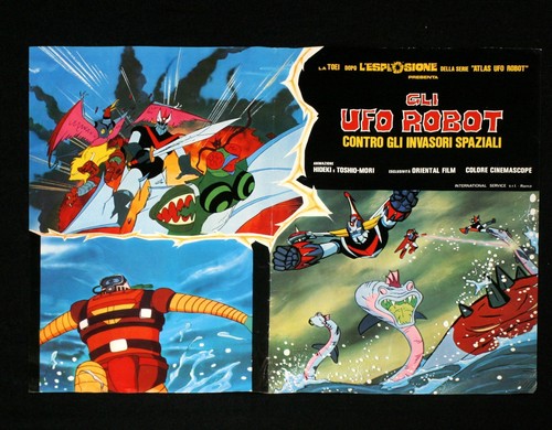 Gli ufo robot - gli, contro