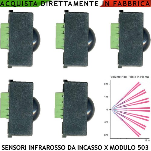 Infrarossi sensori movimento - infrarossi, 5