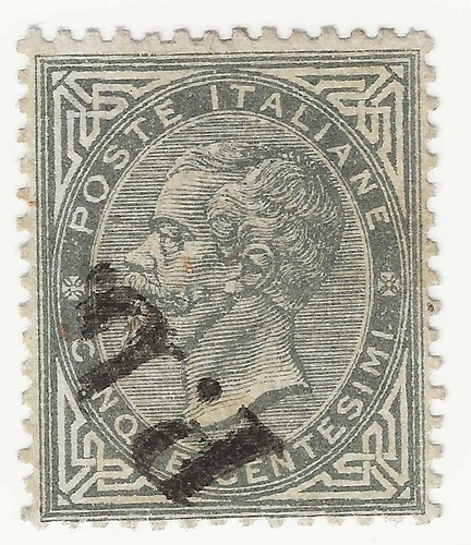 1863 regno italia 5 cent - d'italia,